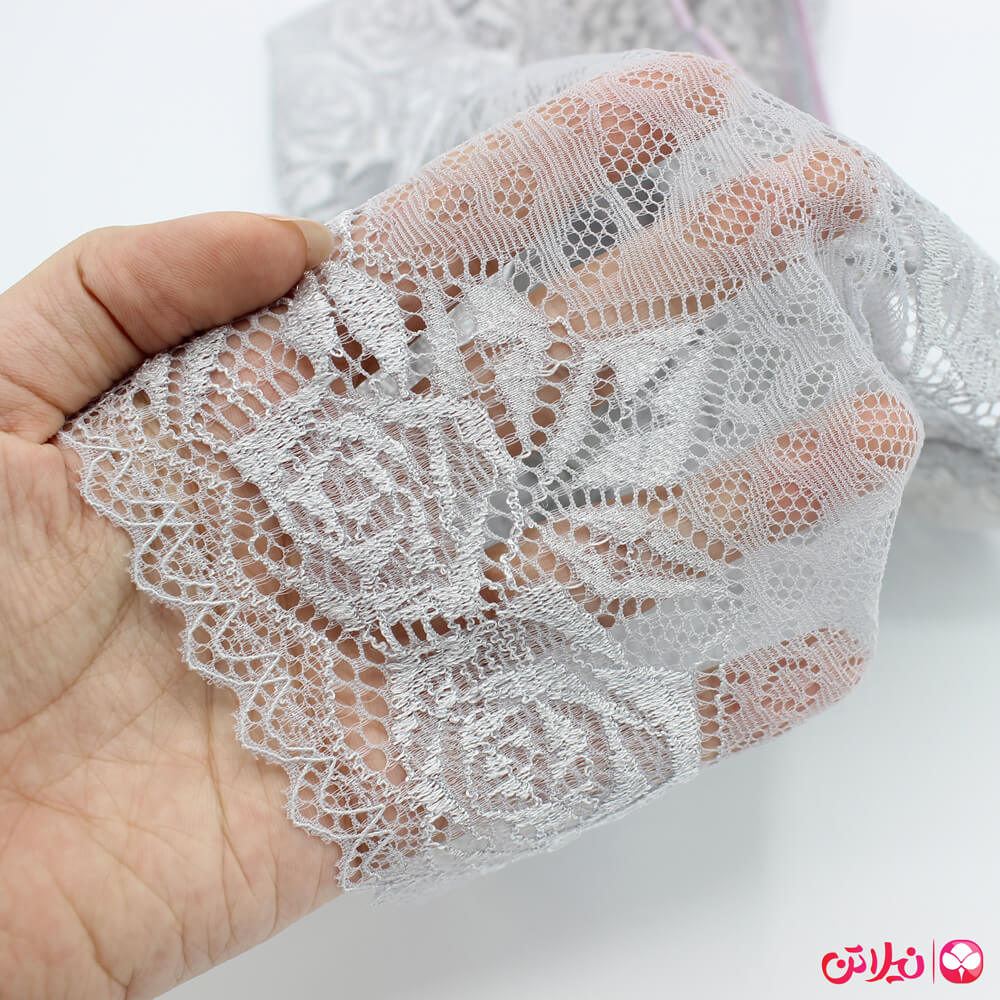 شورت زنانه توری پادار مدل 050 - Image 4