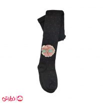 جوراب شلواری بچگانه لاچین خال دار